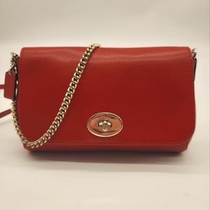 COACH Crossgrain Leather Mini Ruby Crossbody Bag F34604